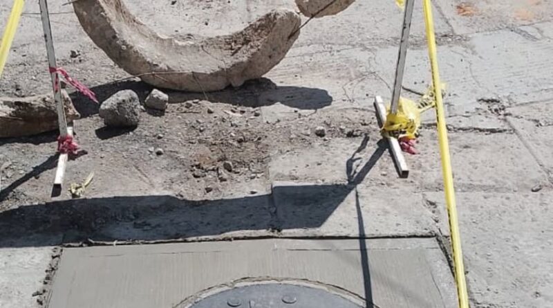 SIMAPARG refuerza la seguridad urbana con la instalación y reemplazo de tapas de registro