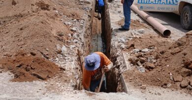 SIMAPARG renueva red de drenaje en calle Solidaridad con tubería moderna y de larga duración