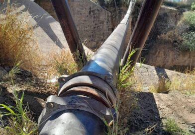 SIMAPARG atiende fuga de agua potable y realiza trabajos de sondeo en la colonia Adolfo López Mateos