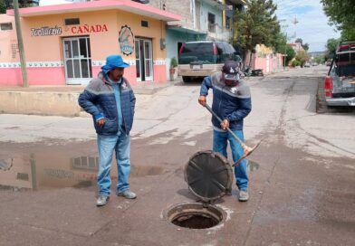 SIMAPARG realizó trabajos de mantenimiento y atención a reportes del 12 al 15 de mayo
