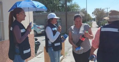 SIMAPARG realiza censos y brinda apoyo con pipas en colonias con afectaciones en el suministro de agua