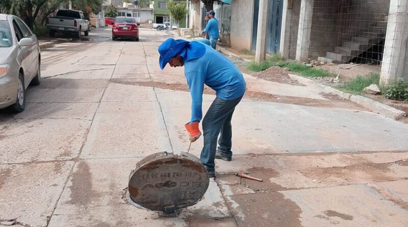 SIMAPARG mantiene acciones de mantenimiento y atención a reportes del 3 al 8 de agosto