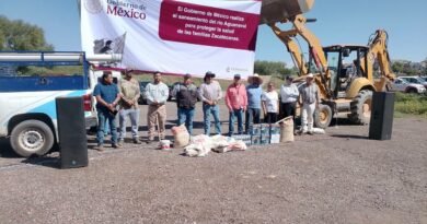 Concluye jornada de limpieza del Río Aguanaval con participación de la ciudadanía